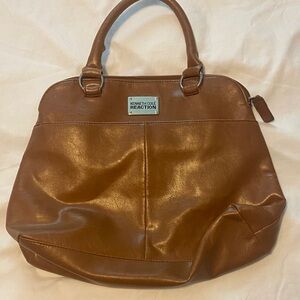 Kenneth Cole Reaction Tan Shoulder Bag